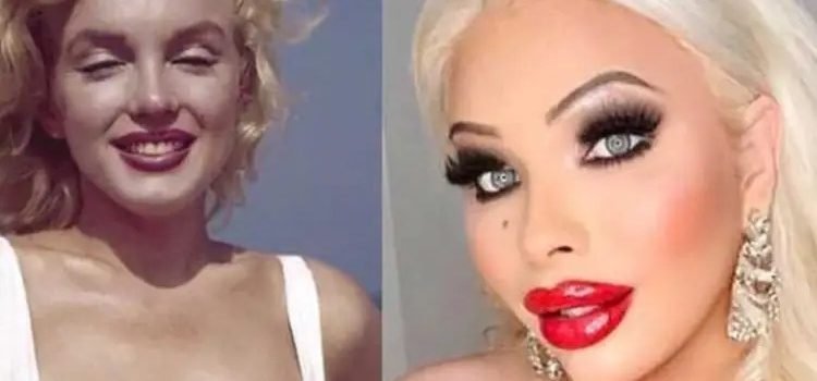 Gastó un millón de pesos en cirugías para ser la nueva Marilyn Gastó un millón de pesos en cirugías para ser la nueva Marilyn