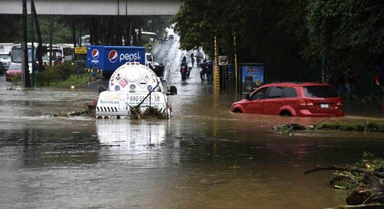 Debido a las fuertes lluvias de la semana, Los Arenales se encuentran inundados
