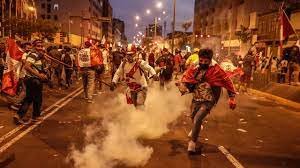 Protestas en Perú
