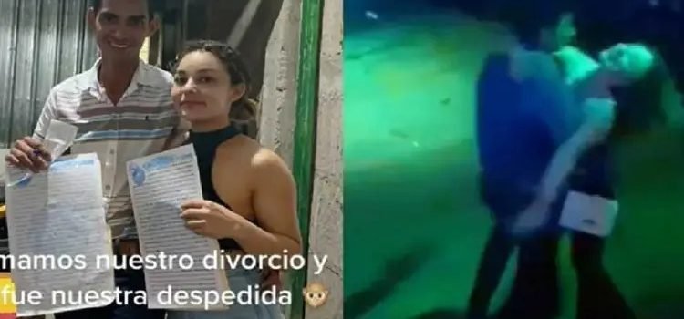 Organizaron recién divorciados “luna de miel de despedida”