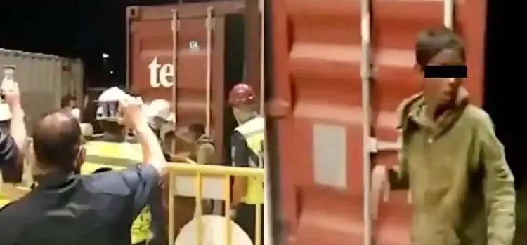 Por jugar a las escondidas acabó en otro país