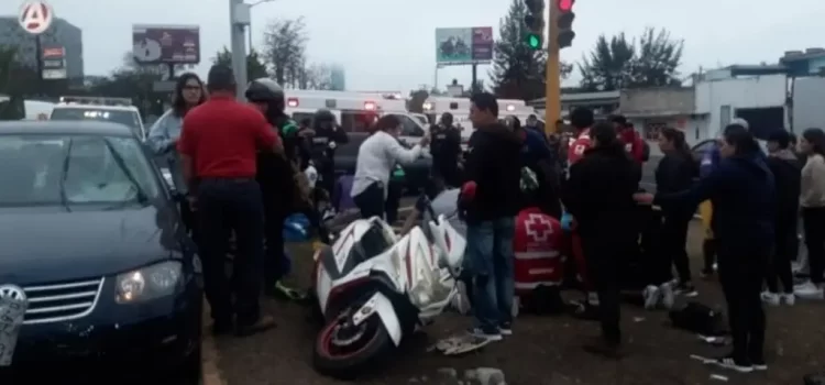 Tres heridos tras accidente automovilístico en carretera Xalapa-Veracruz