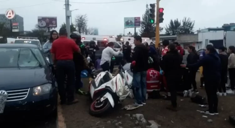 Tres heridos tras accidente automovilístico en carretera Xalapa-Veracruz