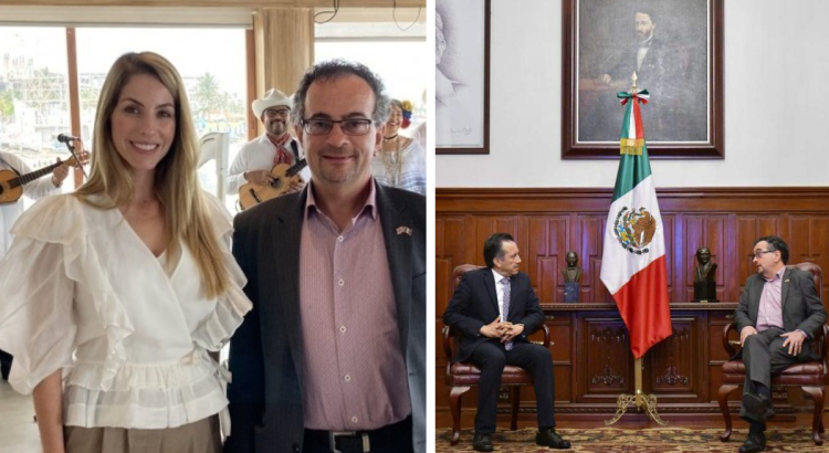 Visita Veracruz el embajador de Reino Unido en México,