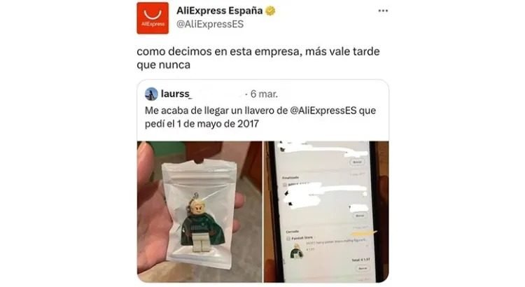Tarde pero seguro