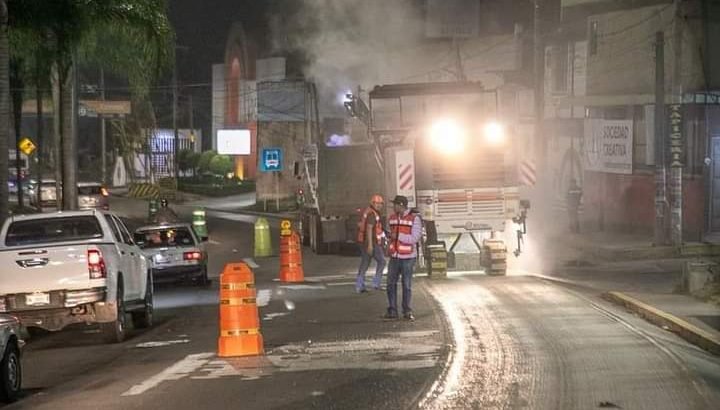Trabajos de rehabilitación en la carretera Xalapa-Coatepec concluirán en tres semanas