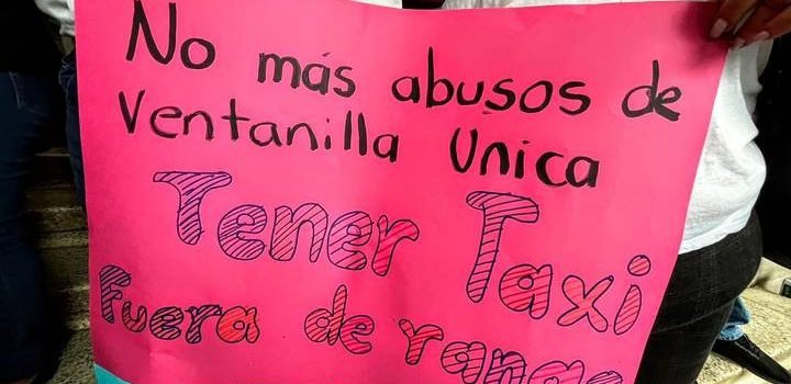 Denuncias taxistas de Veracruz anomalías y abusos de la dirección de transporte público