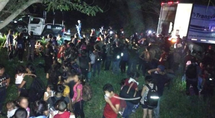 Rescata INM más de 200 migrantes abandonados en Veracruz