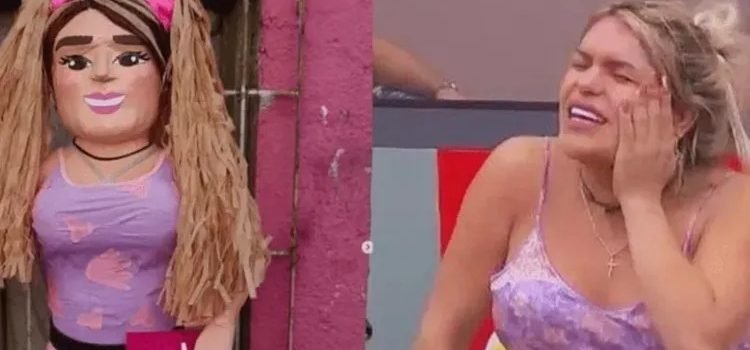 Crean piñata de Wendy Guevara