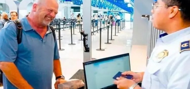 No sé Rick, tu pasaporte parece falso
