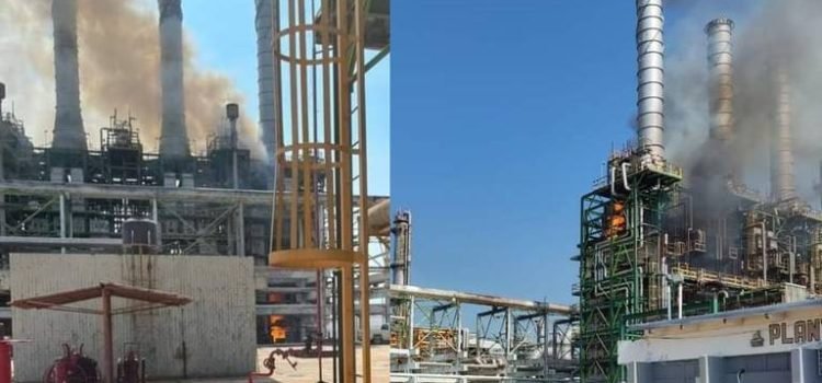 Pemex inicia evaluación tras explosión en la Cangrejera
