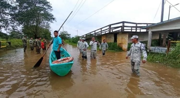 En tres días llovió más de lo que corresponde en el sur de Veracruz