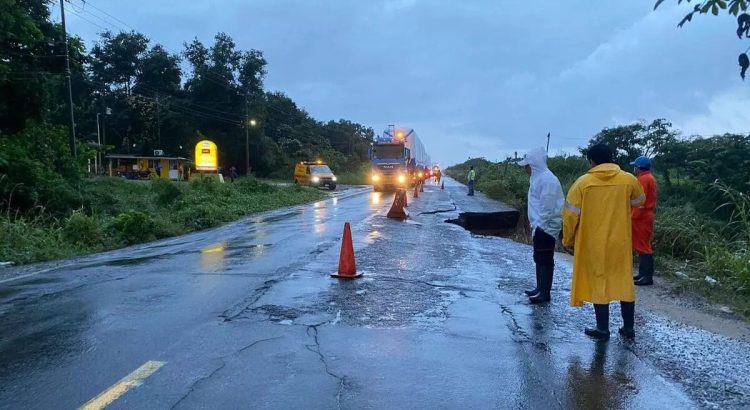 Municipios de la región de los Tuxtlas en Veracruz sufrieron afectaciones debido a Frente Frío