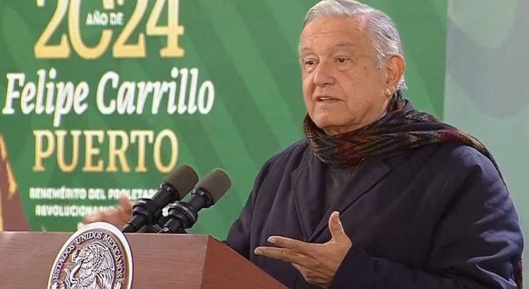 AMLO reprobó que el gobernador de SLP se pronunciara en favor de Sheinbaum