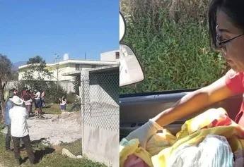 Encuentran a bebé abandonada en Coscomatepec