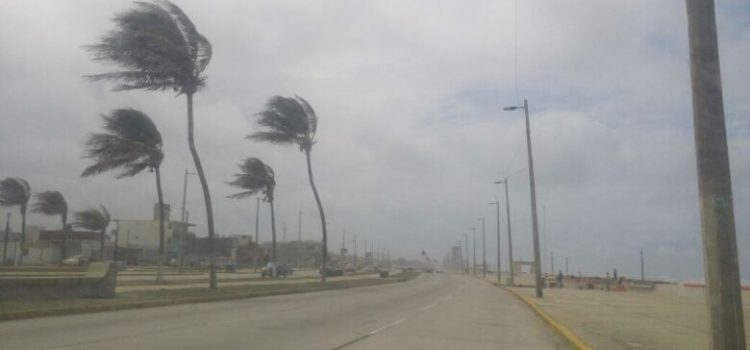 Surada en Veracruz se intensificará hacia la costa norte