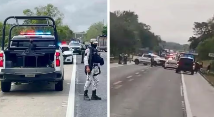 Tres muertos en balacera en autopista México-Tuxpan, Veracruz