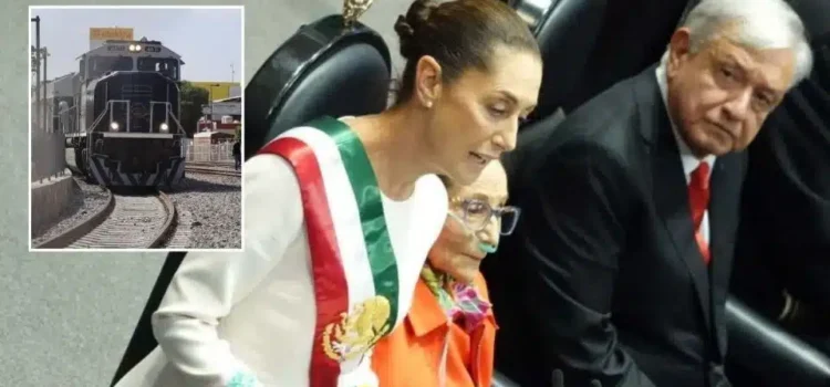 Claudia Sheinbaum anuncia tren de pasajeros, primera promesa como presidenta