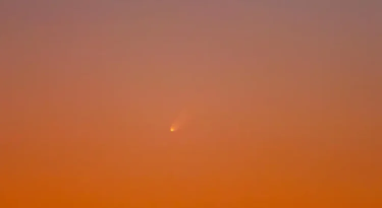 Cometa podría verse a simple vista desde Veracruz; sería el más brillante del 2025
