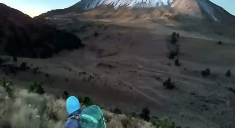 Se extravían dos excursionistas en el volcán Pico de Orizaba
