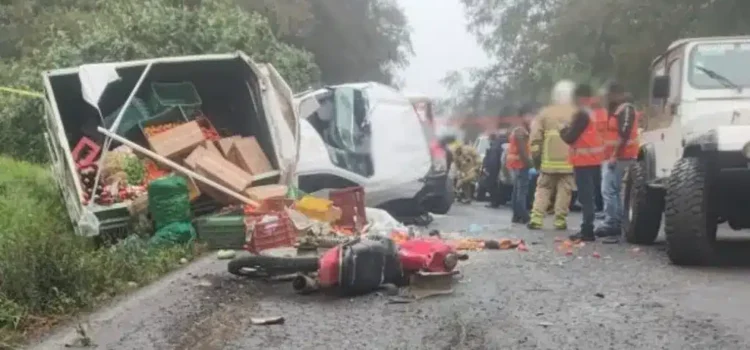 Muere mujer tras fatal accidente en carretera de Veracruz