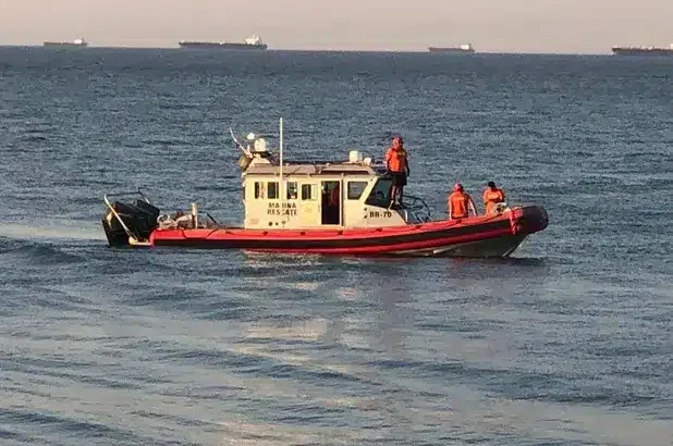 Buzo desaparece tras ser golpeado por una lancha en las costas de Coatzacoalcos, Veracruz