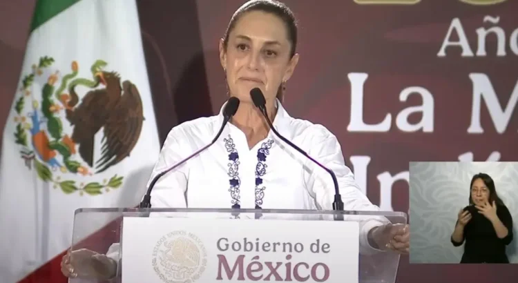 México no está en venta, la patria no se vende y la soberanía no se negocia: Sheinbaum desde Veracruz