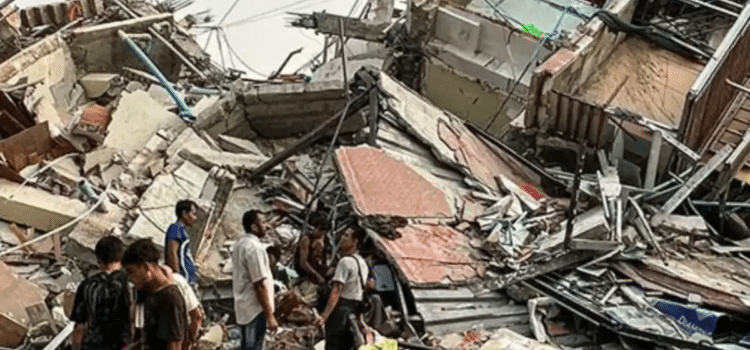 1,600 muertos, el saldo hasta el momento del sismo en Myanmar