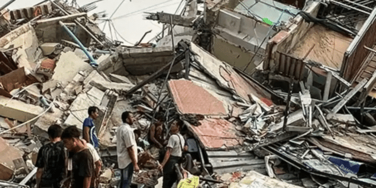 1,600 muertos, el saldo hasta el momento del sismo en Myanmar