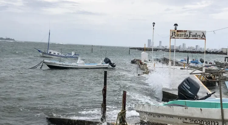 Piden tomar precauciones por norte fuerte del fin de semana en Veracruz; activan aviso especial