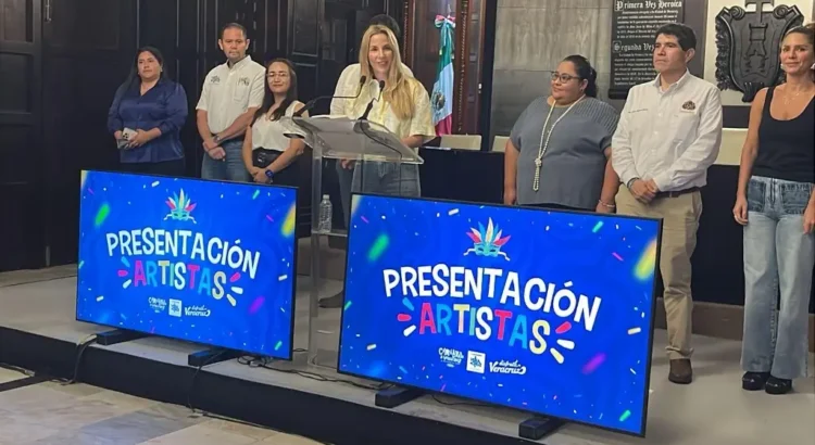 Confirman segundo artista para el Carnaval de Veracruz 2025