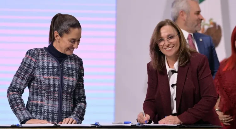 Rocío Nahle firma convenio con Gobierno Federal para instalar Polo de Desarrollo en Tuxpan