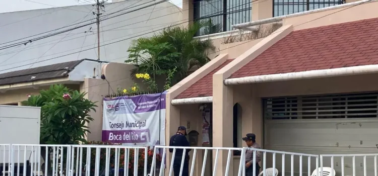 Continúa resguardo del OPLE Boca del Río luego de señalamientos de irregularidades en elecciones