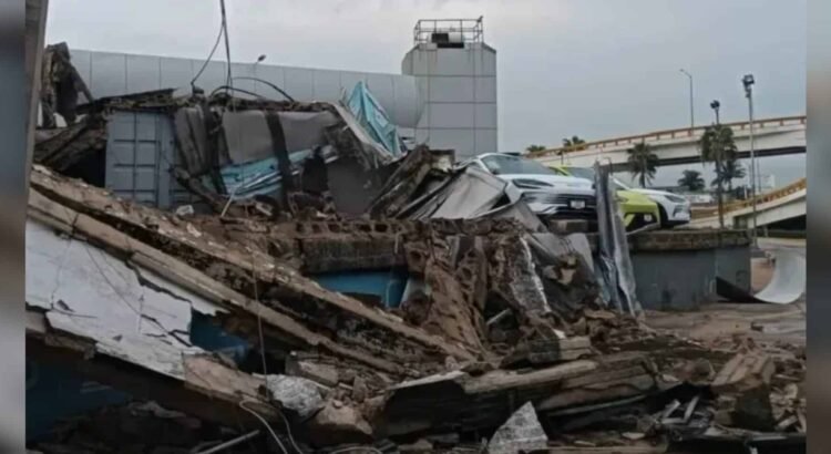 Provoca daños tormenta eléctrica que azotó Coatzacoalcos