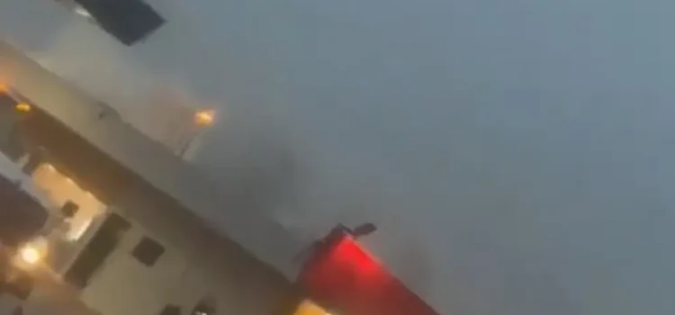 Cae rayo en tienda de conveniencia de esta localidad de Amatlán de Los Reyes, Veracruz