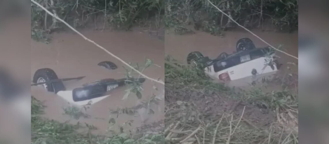 En Veracruz, onda tropical 20 deja un muerto, anegaciones y crecida de ríos