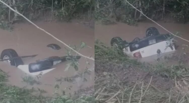 En Veracruz, onda tropical 20 deja un muerto, anegaciones y crecida de ríos