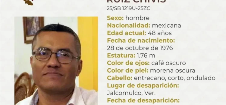 Continúa búsqueda de expresidente de Jalcomulco; lleva 3 días desaparecido