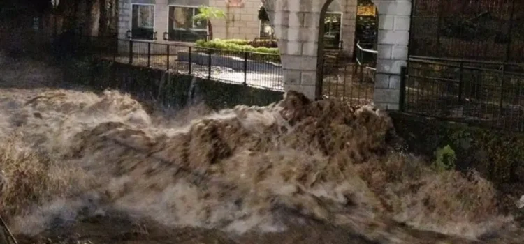 Sorprende crecida del río Orizaba