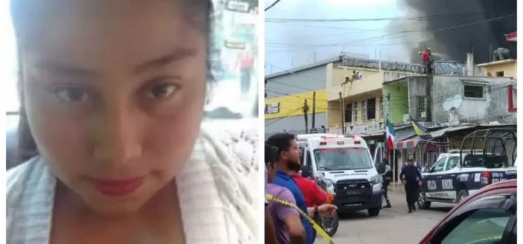 Muere joven mujer tras incendio en tienda departamental al sur de Veracruz