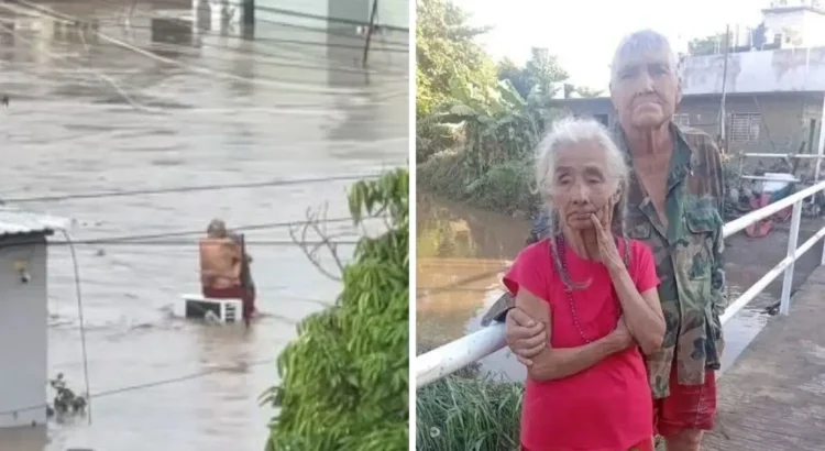 Fallece Doña Elodia, mujer que sobrevivió abrazada de su esposo durante inundación en Poza Rica Fallece Doña Elodia, mujer que sobrevivió abrazada de su esposo durante inundación en Poza Rica